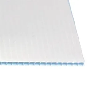 Corrugated Plastic Sheet – 24" x 18" (18" Flutes)
